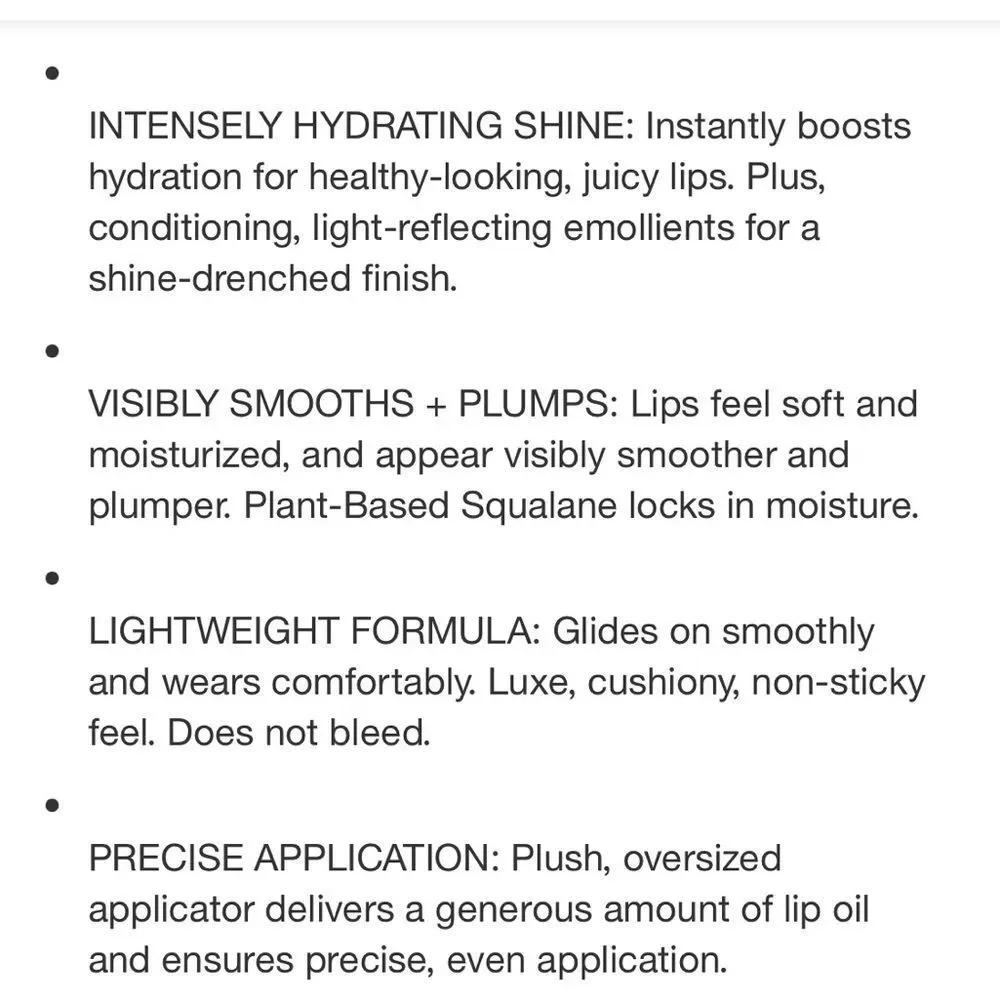 🦋 Revlon Candy Hearts Glimmer Lip Oil New FullSz - Picture 8 of 9